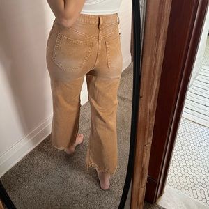 Mustard Distressed Jeans